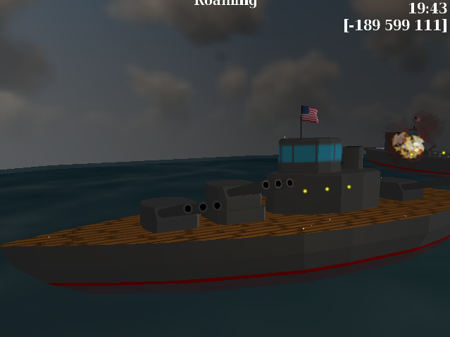 battleboat shooting down tank!!! o.O